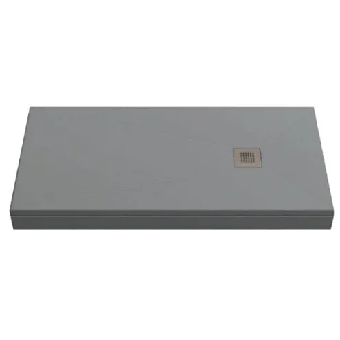 Поддон литьевой Essentia Графит 1000х700: фотография 1