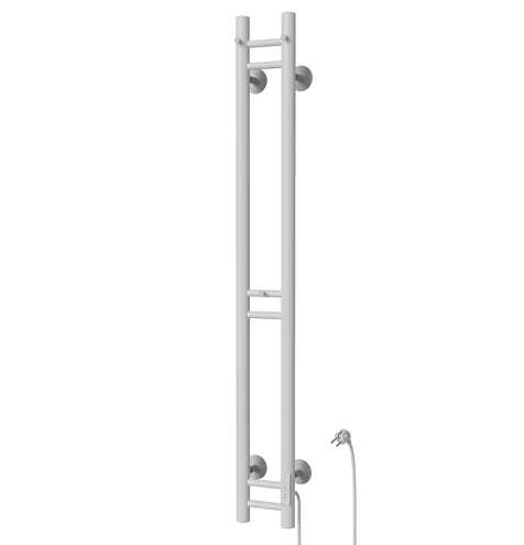 Полотенцесушитель Mixline Moon White 120/10 таймер, 103 Вт электрический белый: фотография 1