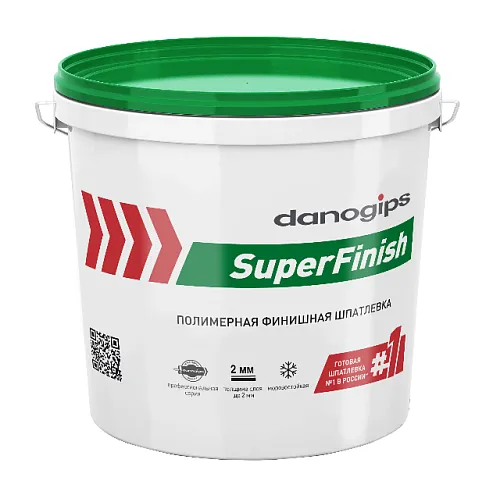Шпатлевка финишная готовая Danogips SuperFinish  5кг: фотография 1