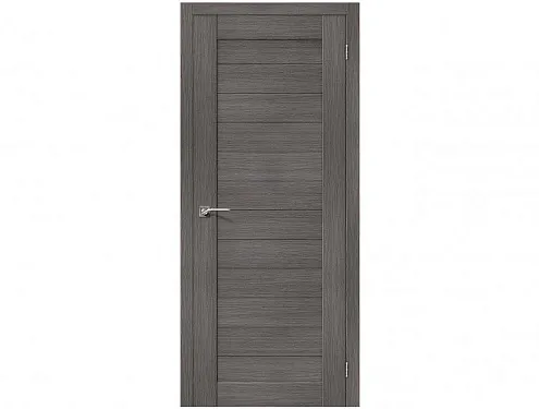 Дверь Браво-21 Grey Melinga 2000х600: фотография 1