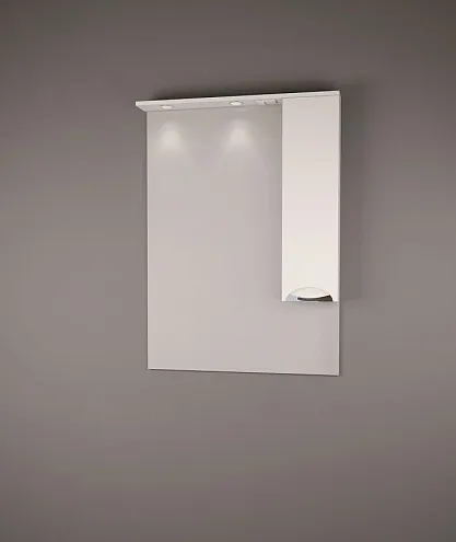 Зеркало Солар 85 арт.05 электрика, правое : фотография 1