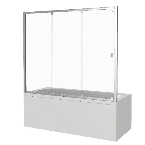Шторка для ванны SCREEN WTW-180-C-CH: фотография 1
