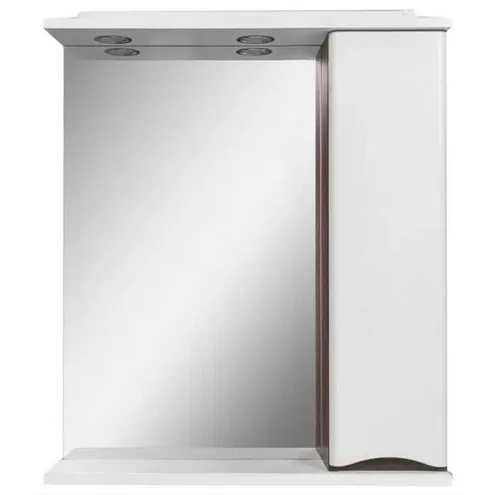 Шкафчик с зеркалом в ванную 65 AM.PM Like M80MPR0651WG правый белый глянец: фотография 1