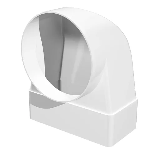 Соединитель угловой 620СК12,5КП D125 90° 60х204 ERA: фотография 1