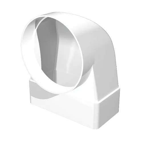 Соединитель угловой 612СК10КП 90° D100 60х120 ERA: фотография 1