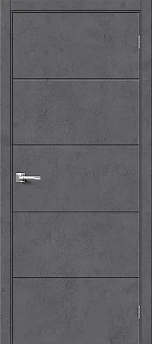 Дверь ЭКО Граффити-1 Д Slate Art 2000х600: фотография 1