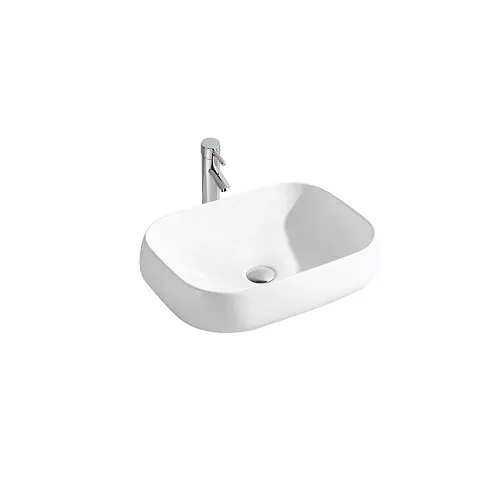 Раковина накладная Aquatek AQ5526-00 для монтажа на столешницу 560х420х140 мм: фотография 1