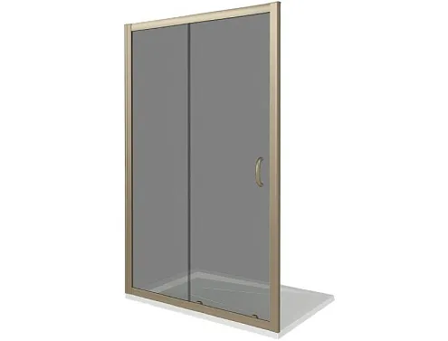 Душевое ограждение JAZZE WTW-110-B-BR: фотография 1