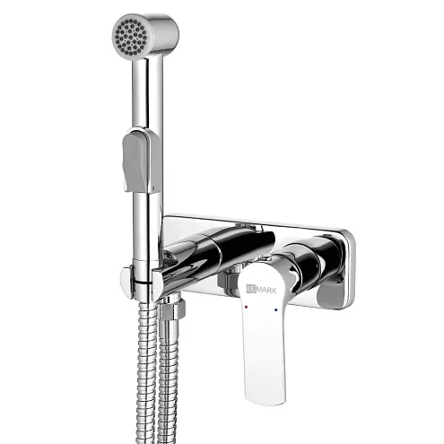 LM1519C "плюс Грейс" Смеситель с гигиеническим душем, встраиваемый, хром: фотография 1