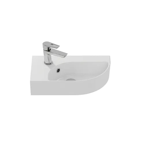 Раковина подвесная Cersanit CAMEO 45 левая с отверстием: фотография 1