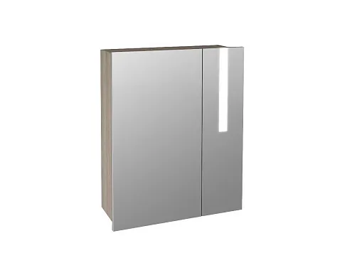 Зеркало Токио 60 арт.15 электрика, левое Дуб: фотография 1