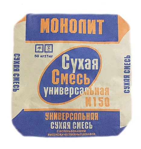 Цементно-песчаная смесь М-150 50кг: фотография 1