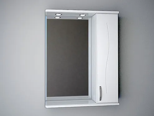 Зеркало Бостон 60 арт.04 электрика, правое Пленка: фотография 1