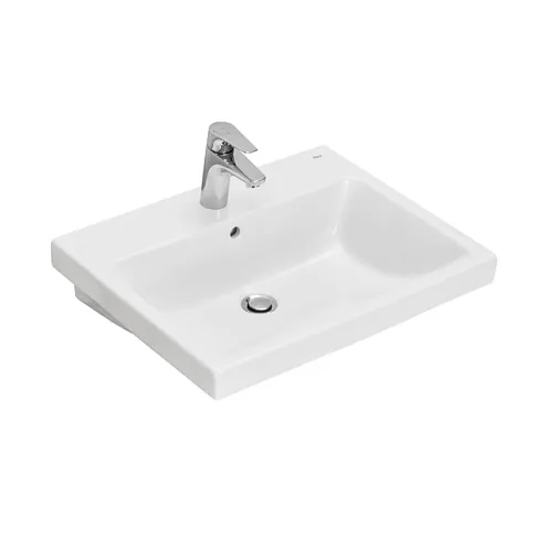 3270M1004 THE GAP PLUS раковина мебельная 600x460, с увеличенной высотой бортика, 1 отверстие: фотография 1