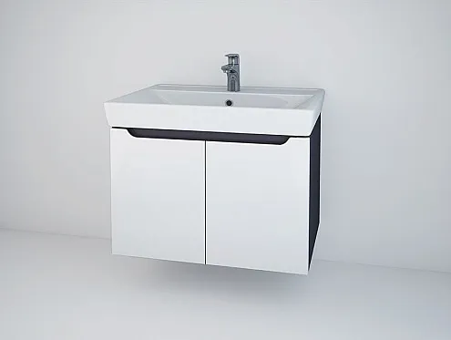 Тумба Элиза 70 арт.102 серая: фотография 1