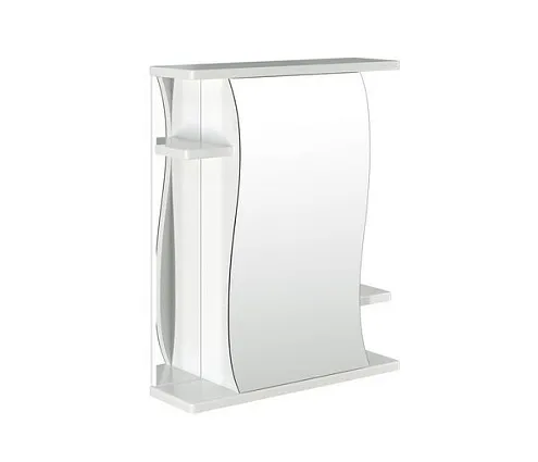 Шкаф навесной "Классик-55" правый без подсветки ПВХ: фотография 1