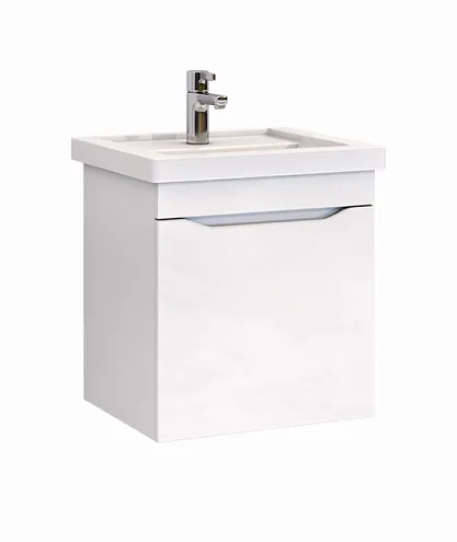 Тумба Grani 500-0-1 подвесная под умывальник Фостер 50: фотография 1