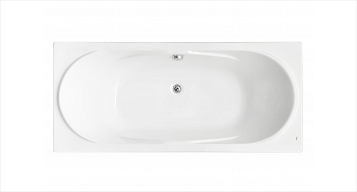 Ванна акриловая MADEIRA, 180х80, белая : фотография 1 превью