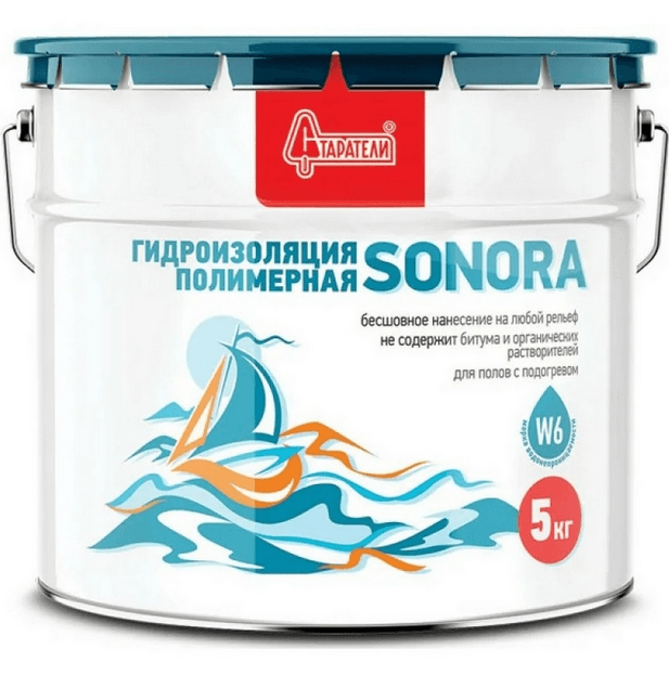 Гидроизоляция полимерная Sonora 5 кг. /Старатели/ : фотография 1