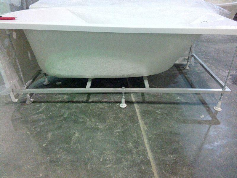Сборный каркас к ванне Дива 170 (шпильки) универсальный: фотография 3 превью