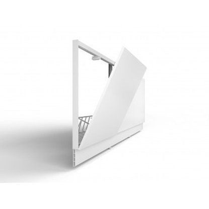 (PA-TYPE_CLICK*150-W)Экран с откидными дверцами 1490*540-580 (Белый): фотография 1 превью