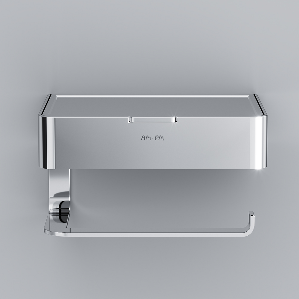 A50A341500 Inspire V2.0, Держатель для туалетной бумаги с коробкой, хром, шт: фотография 1