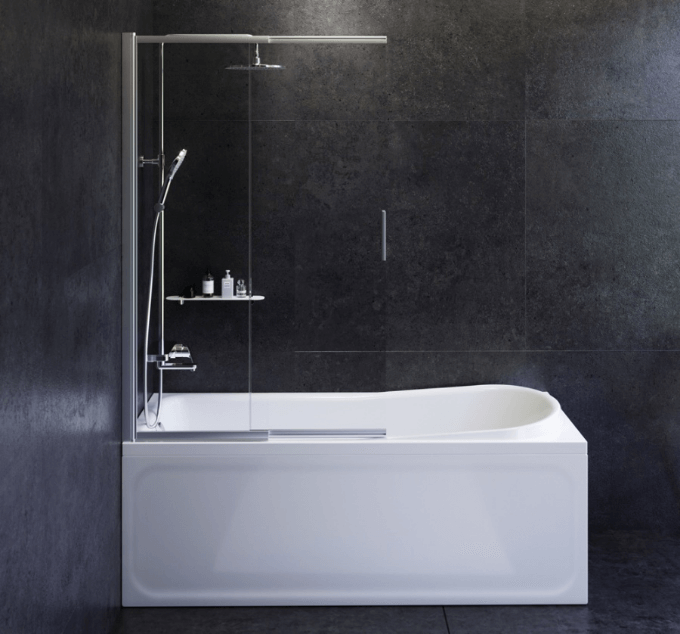 Комплект акриловой ванны со шторкой и душевой системой AM.PM Like,W80ASET-170SL, 170x70,  без гидромассажа: фотография 4