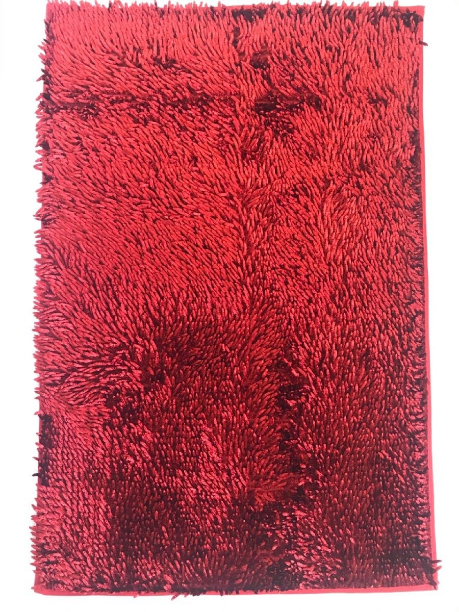 Коврик Макароны латекс 60х90 красный: фотография 1 превью