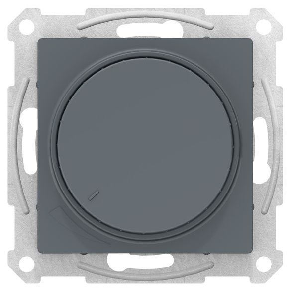 Механизм светорегулятора (диммера) ATLAS DESIGN поворотно-нажимной 315Вт грифель SchE ATN000734: фотография 0 превью