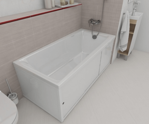 Панель для ванны боковая UNIVERSAL TYPE 3 75 ультра белый: фотография 1 превью