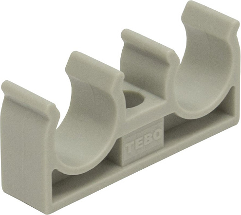 Опора двойная 32 TR-TB серый Tebo: фотография 1