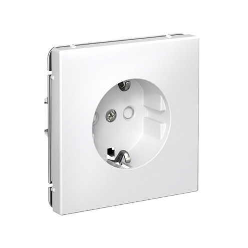 Розетка ArtGallery 16А с заземлением со шторками быстрозажимными клеммами механизм лотос Systeme Electric GAL001345S: фотография 1