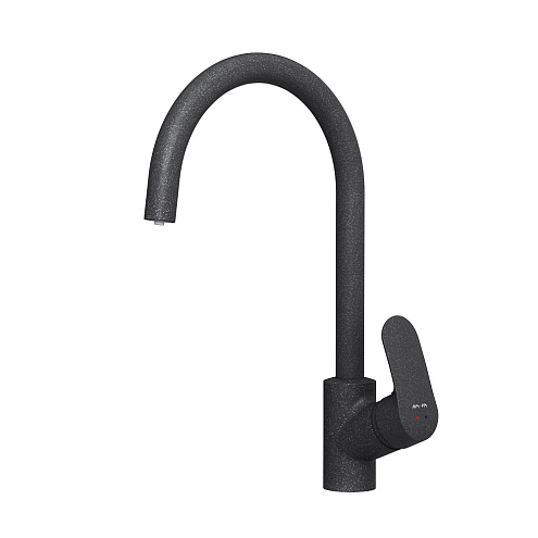 F8007722 Like, смеситель для кухни с каналом для питьевой воды, черный, шт.: фотография 1