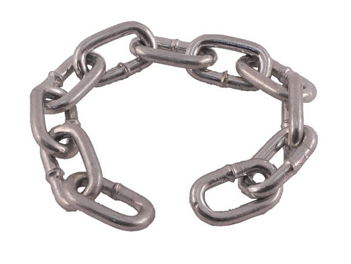 Цепь сварная короткозвенная 3мм DIN766: фотография 1