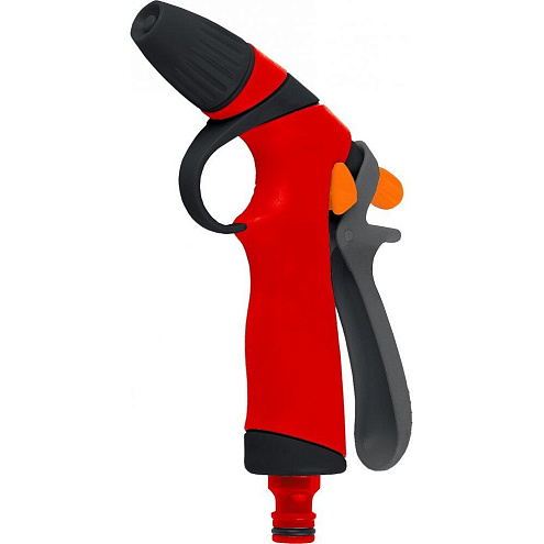 Пистолет поливочный плавная регулировка, пластик с TPR, Grinda: фотография 1