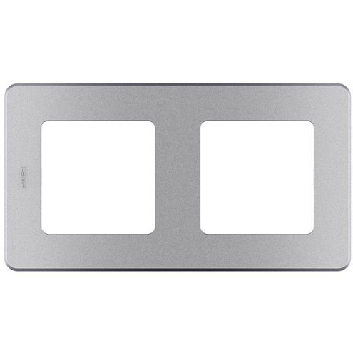 Рамка 2-м Inspiria алюм. Leg 673942: фотография 1