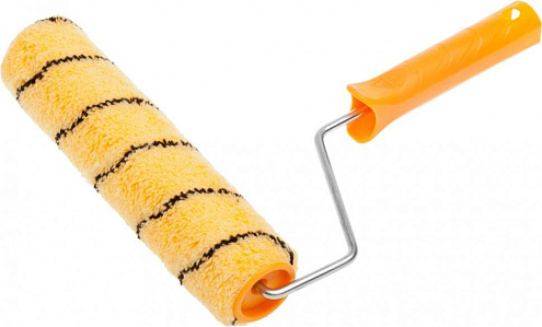 Валик &quot;Dualon&quot; с ручкой 6мм, полиакрил, ворс 12мм, 40х240, для ЛКМ на масляной основе, STAYER: фотография 1