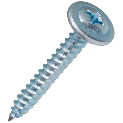 Саморезы для тонких пластин оцинкованные  4,2х38, 500шт: фотография 1