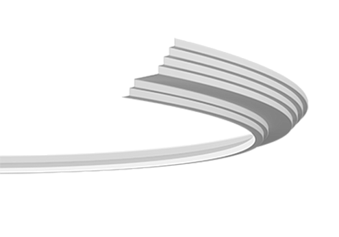 Карниз 1.50.276flex размеры 60х100х2000 мм: фотография 1