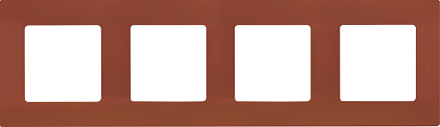 Рамка 4-м Etika какао Leg 672574: фотография 1