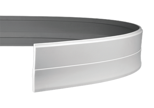 Плинтус 1.53.105 flex размеры 160х25х2000 мм: фотография 1