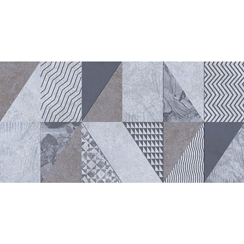 Плитка настенная Бианор Декор TP3619H2M серо-коричневый 30х60 уп.1,8м²: фотография 1