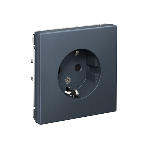 Розетка ArtGallery 16А с заземлением защитные шторки механизм грифель Systeme Electric GAL000745: фотография 1