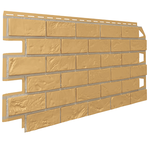 Фасадные панели Технониколь Оптима, Кирпич, бежевый : фотография 1