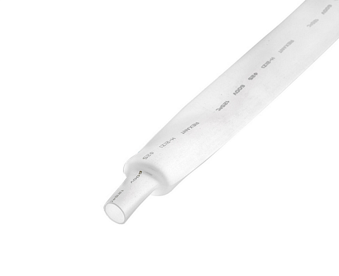 Трубка термоусадочная 25.0/12.5 1м белая Rexant 22-5001: фотография 1