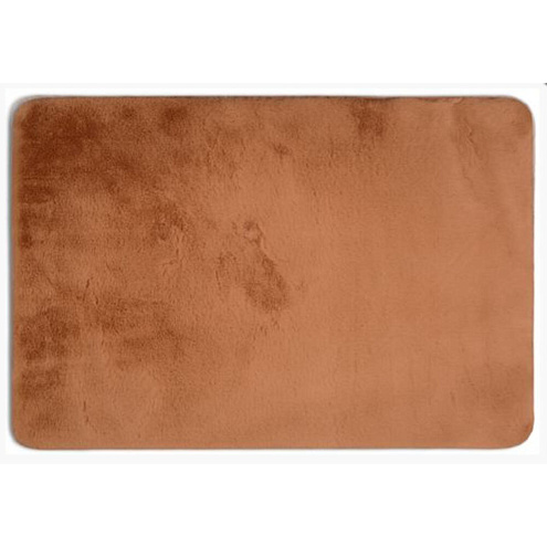 Коврик меховой коричневый 50х80 В755-2: фотография 1