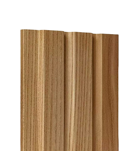 Стеновая панель ACUPAN  GLEIS (Рейки) MDF ECO 122.502.95 Эльм натуральный 2760х122х12мм  : фотография 1