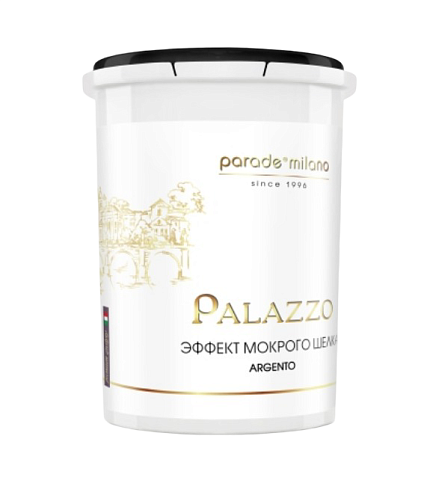 Декоративное покрытие PARADE Palazzo с эффектом мокрого шелка 0,9л: фотография 1