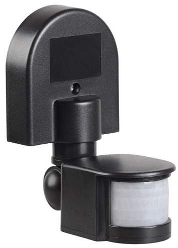 Детектор движения ДД 008 1100Вт угол обз. 180град. дальн. 12м IP44 черн. IEK LDD10-008-1100-002: фотография 1