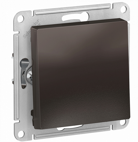 Механизм выключателя 1-кл. ATLAS DESIGN (сх.1) 10АХ мокко SchE ATN000611: фотография 1